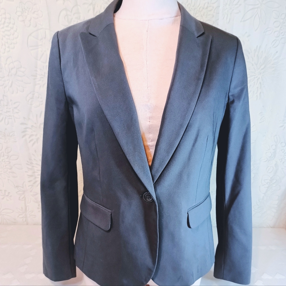 Ricki's Grey Dress Blazer Jacket, Size 8